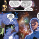 Sinestro the Ultraviolet Lantern makes his presence known.